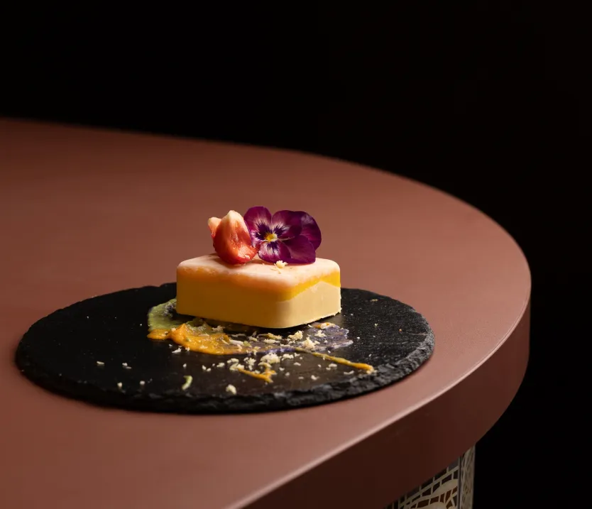 Mango Velvet Panna Cotta